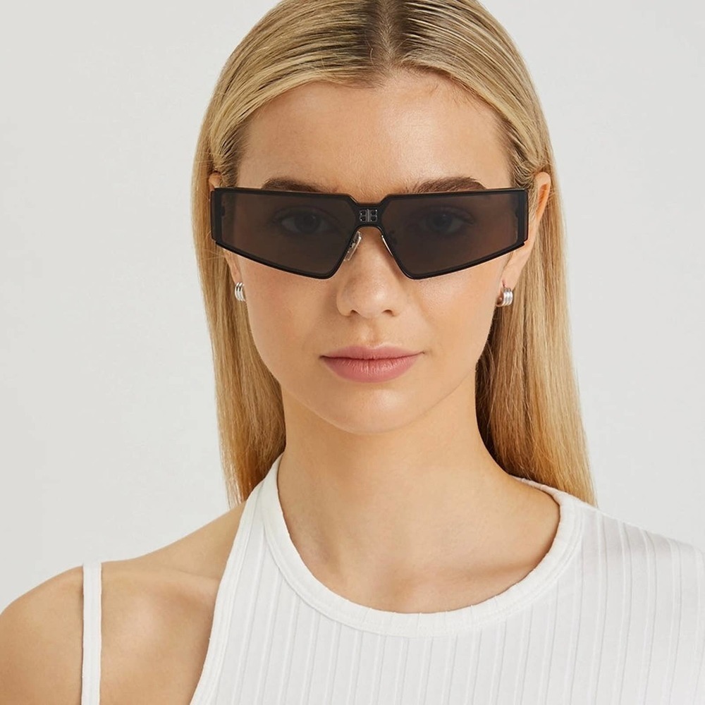New!!! Balenciaga Sunglasses Bb0192s 001 Authentic